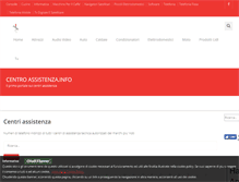 Tablet Screenshot of centro-assistenza.info
